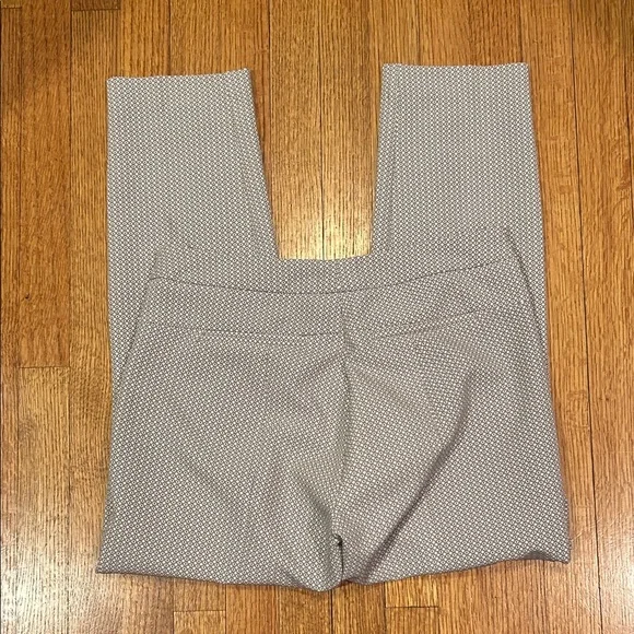 Adrianna Papell Taupe Geometric Pants - Picture 8 of 11